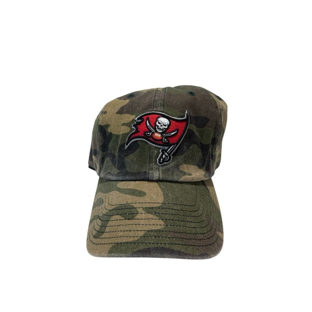 Camo Tampa Bay Buccaneers Woodland Clean Up Adjustable Hat 47